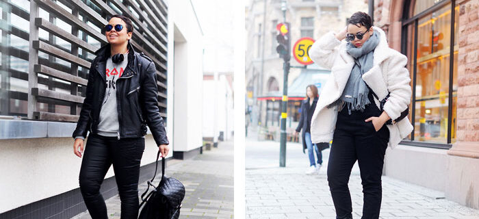 iron girl, stockholm, fluffy coat