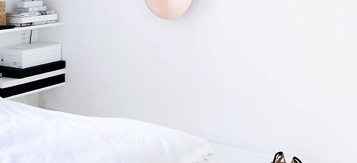 interior inspiration, bedroom, white floor