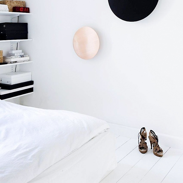 interior inspiration, bedroom, white floor