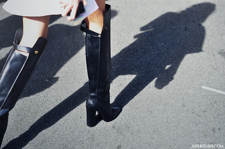 OVER-THE-KNEE BOOTS DILEMMA