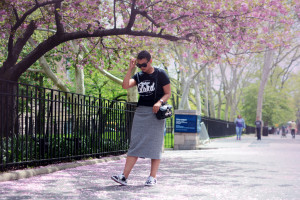 New York look, blossom tree - justlikesushi.com