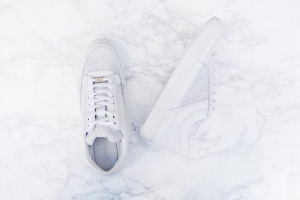 white sneakers, hinson sneakers