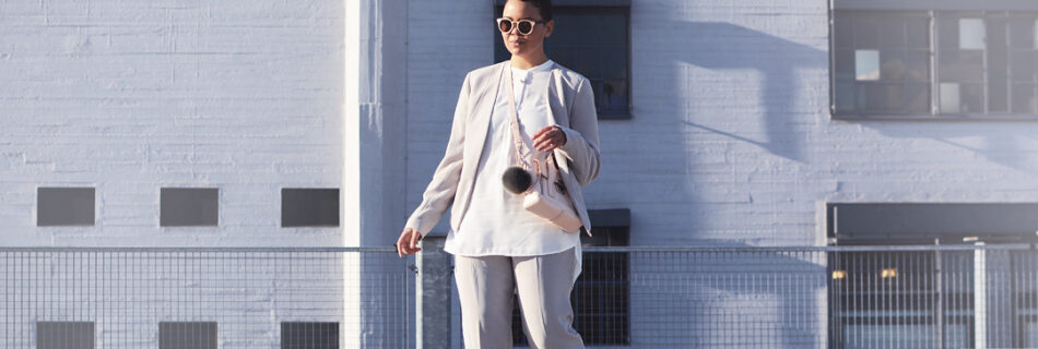 style a suit, phillip lim pashli bag